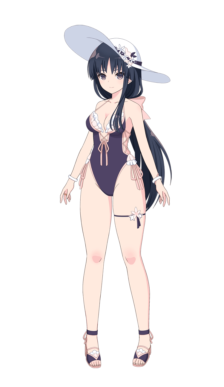 妨害衣装 白井夢結/シークレットビーチ