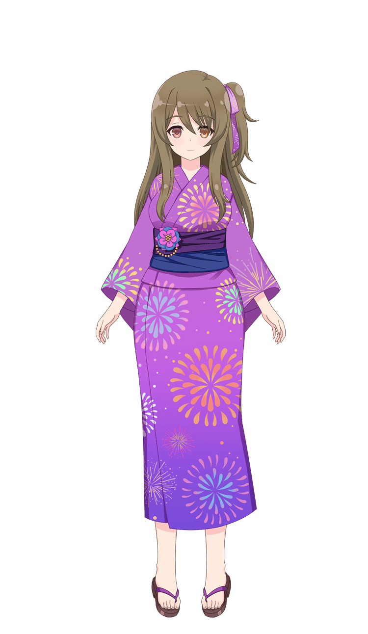 通常範囲攻撃衣装 郭神琳/嘉月の浴衣