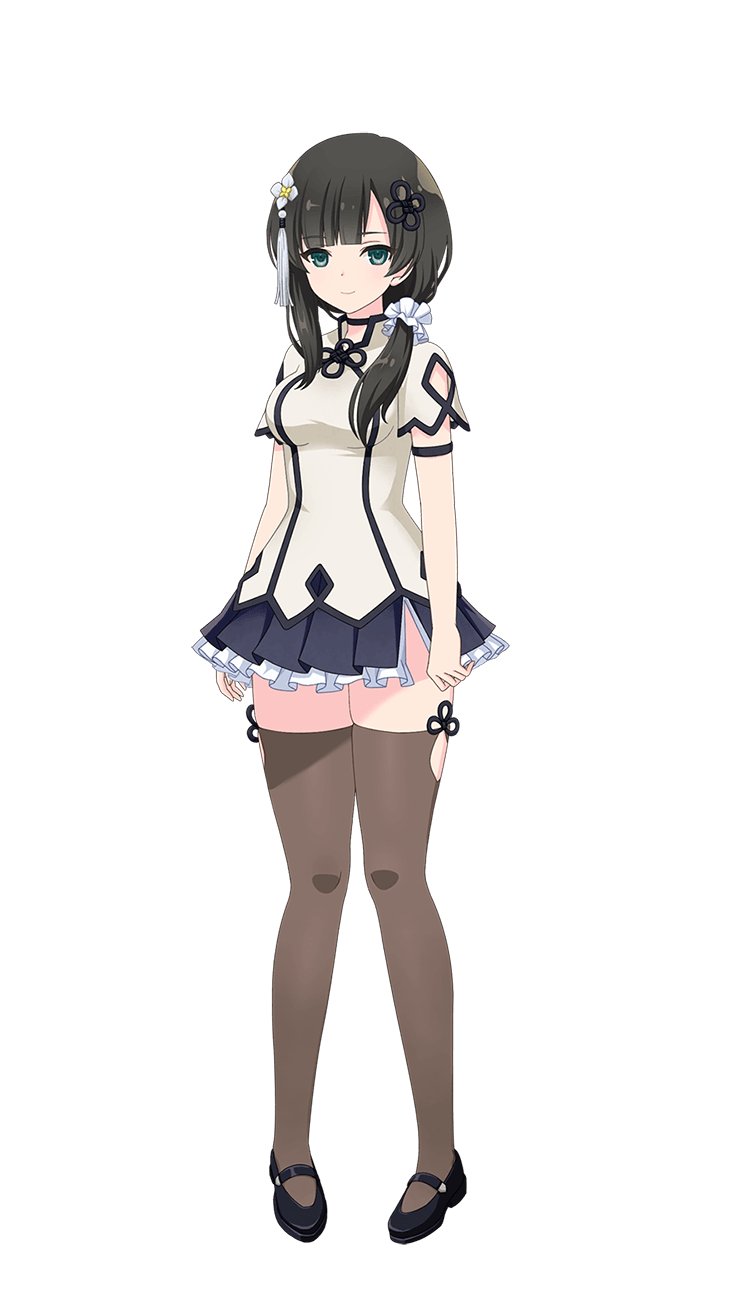 通常単体攻撃衣装 王雨嘉/百合ヶ丘標準制服