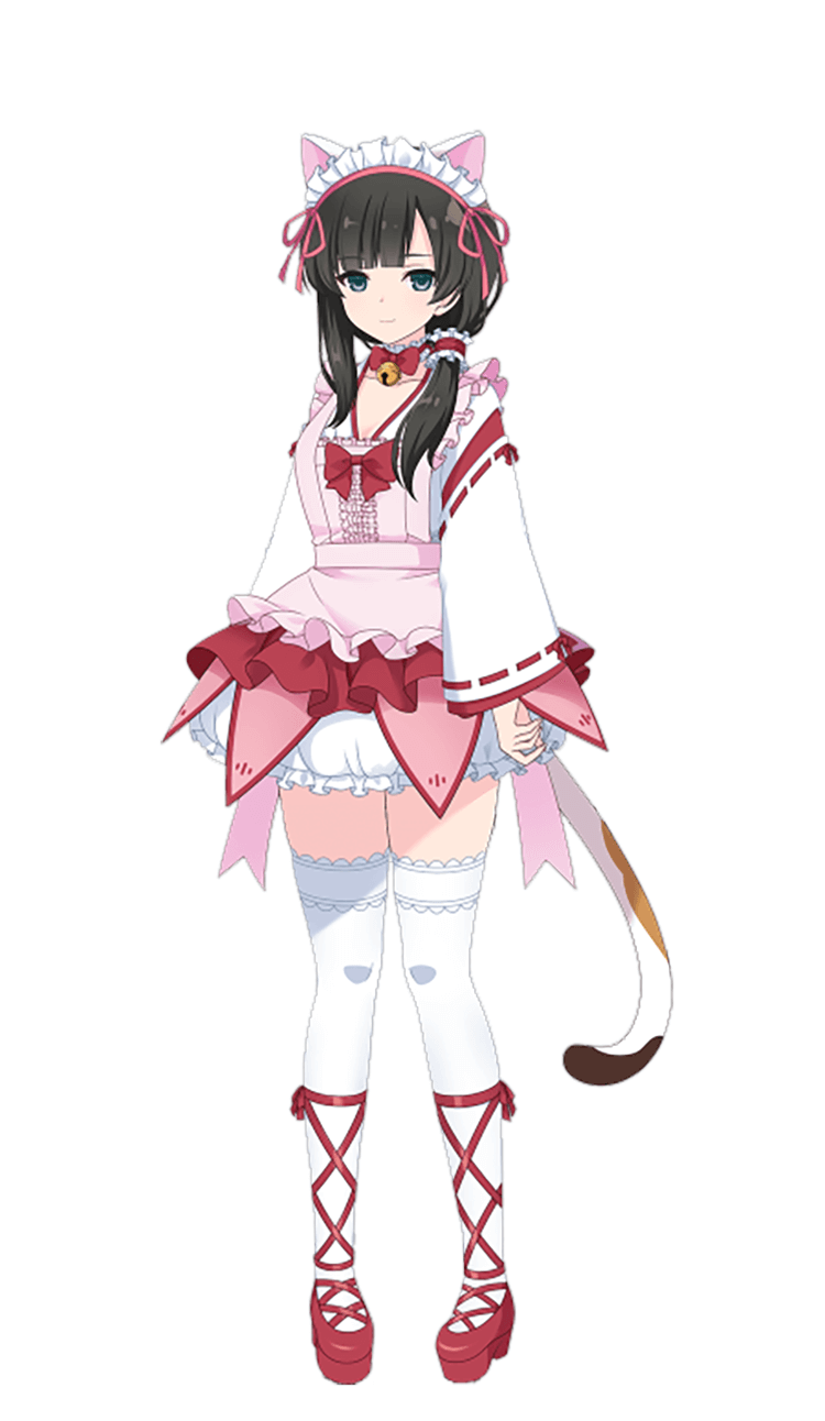 回復衣装 王雨嘉/和装猫耳メイド