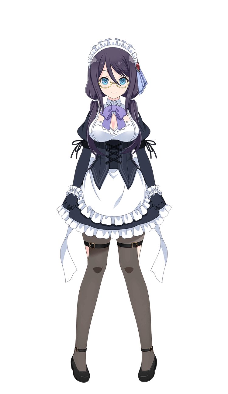 通常単体攻撃衣装 真島百由/メイドホワイトデー