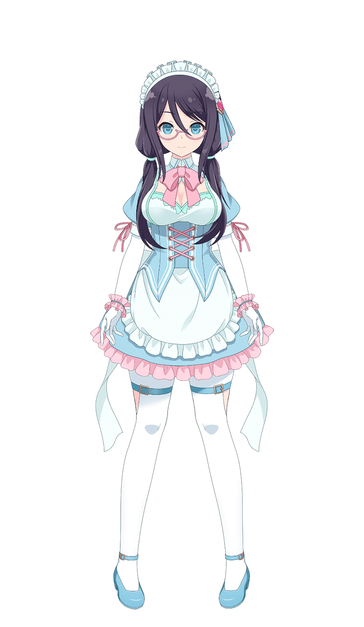 通常範囲攻撃衣装 真島百由/メイドホワイトデーα