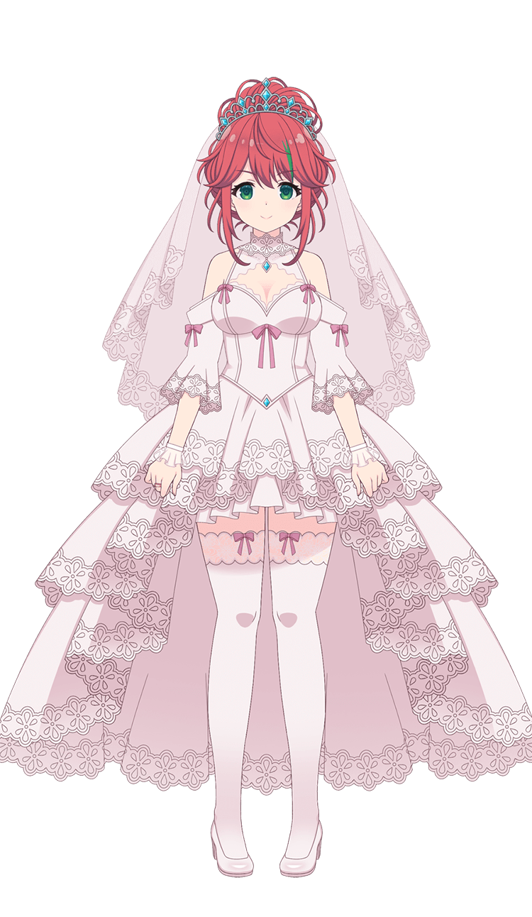 通常範囲攻撃衣装 澁川智英/シュガーピンクブライド