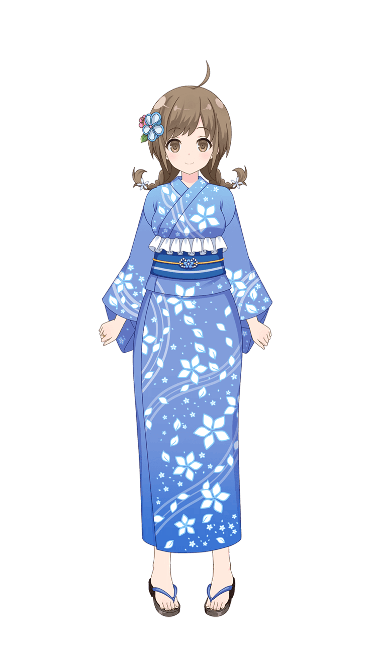 支援衣装 六角汐里/嘉月の浴衣