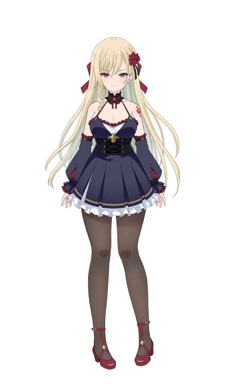 妨害衣装 岡田綺更/百合ヶ丘標準制服(妨害)