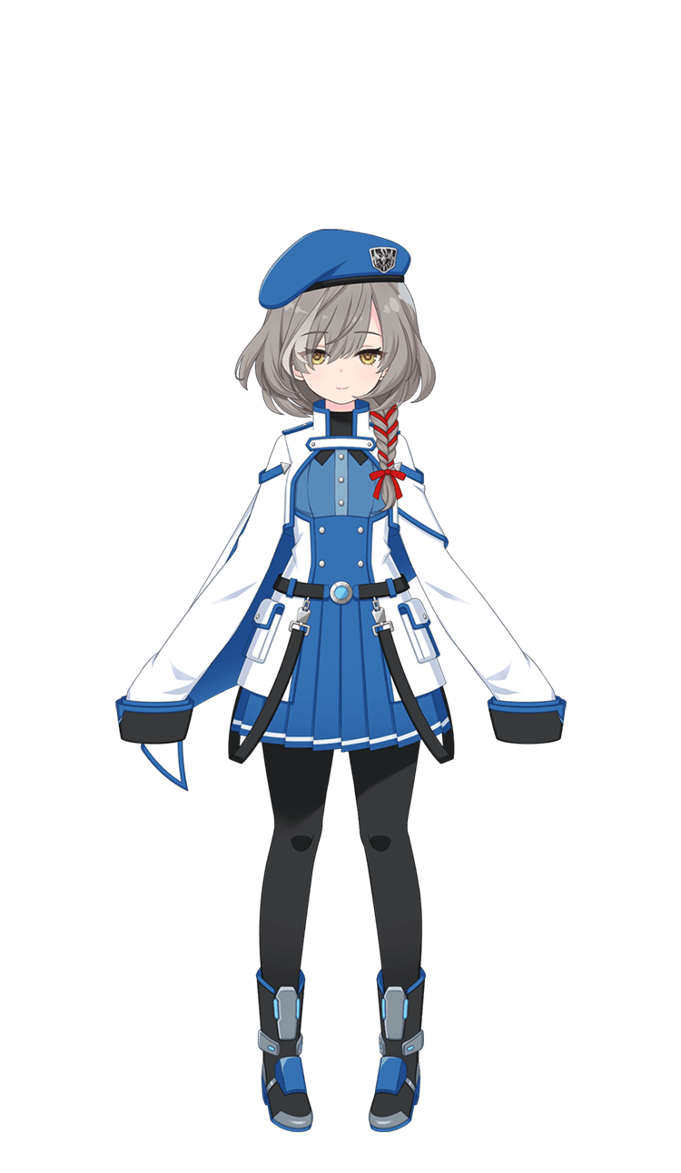 特殊範囲攻撃衣装 佐々木藍/ブルーガード