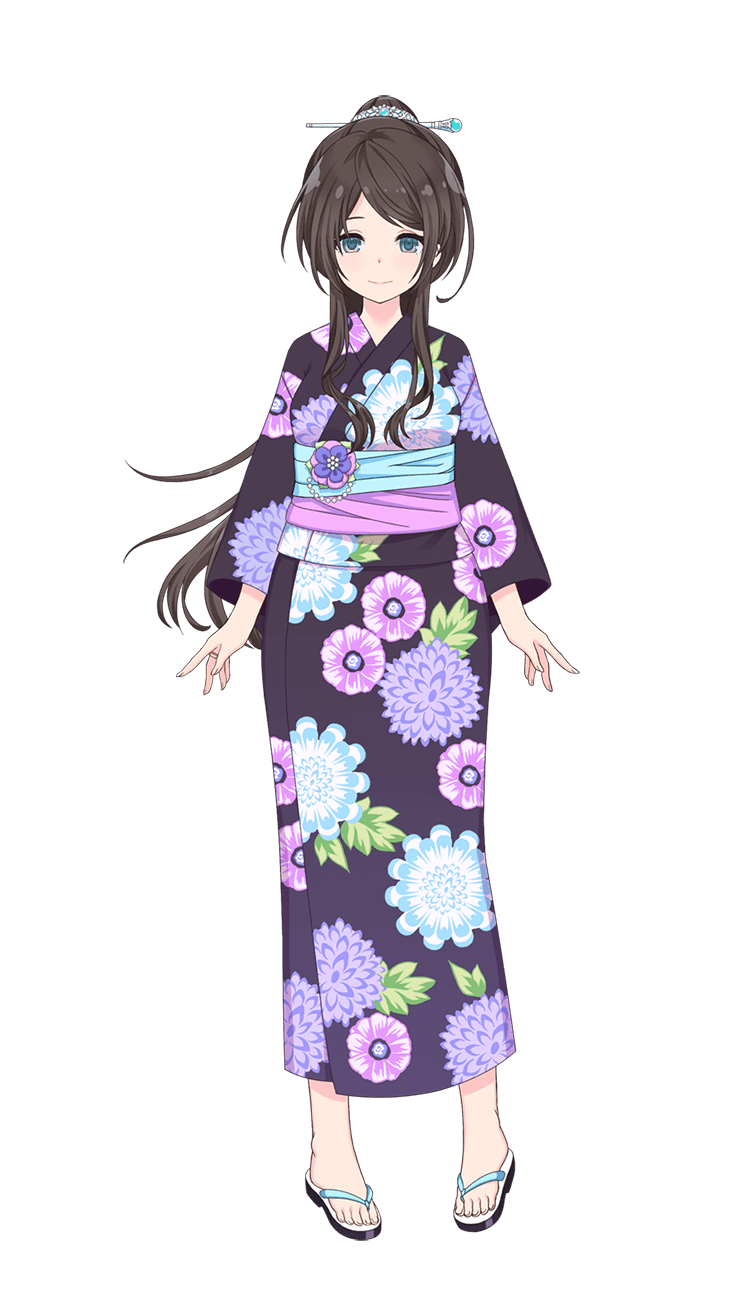 通常範囲攻撃衣装 芹沢千香瑠/涼風の浴衣α