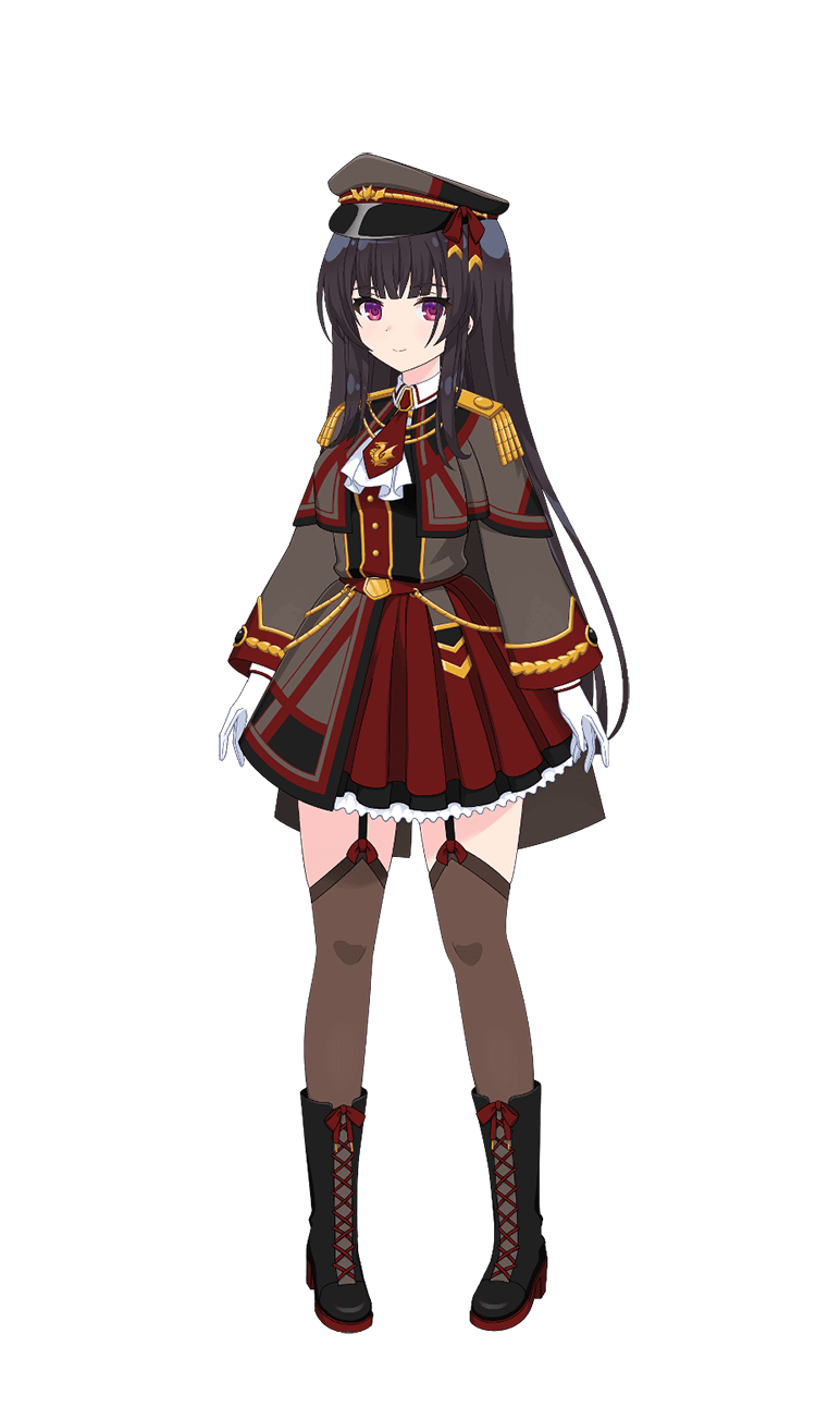 妨害衣装 森本結爾/黒紅の竜装