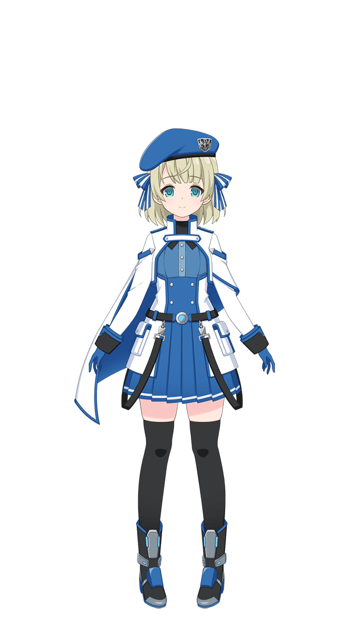 通常範囲攻撃衣装 江坂雫月/ブルーガード