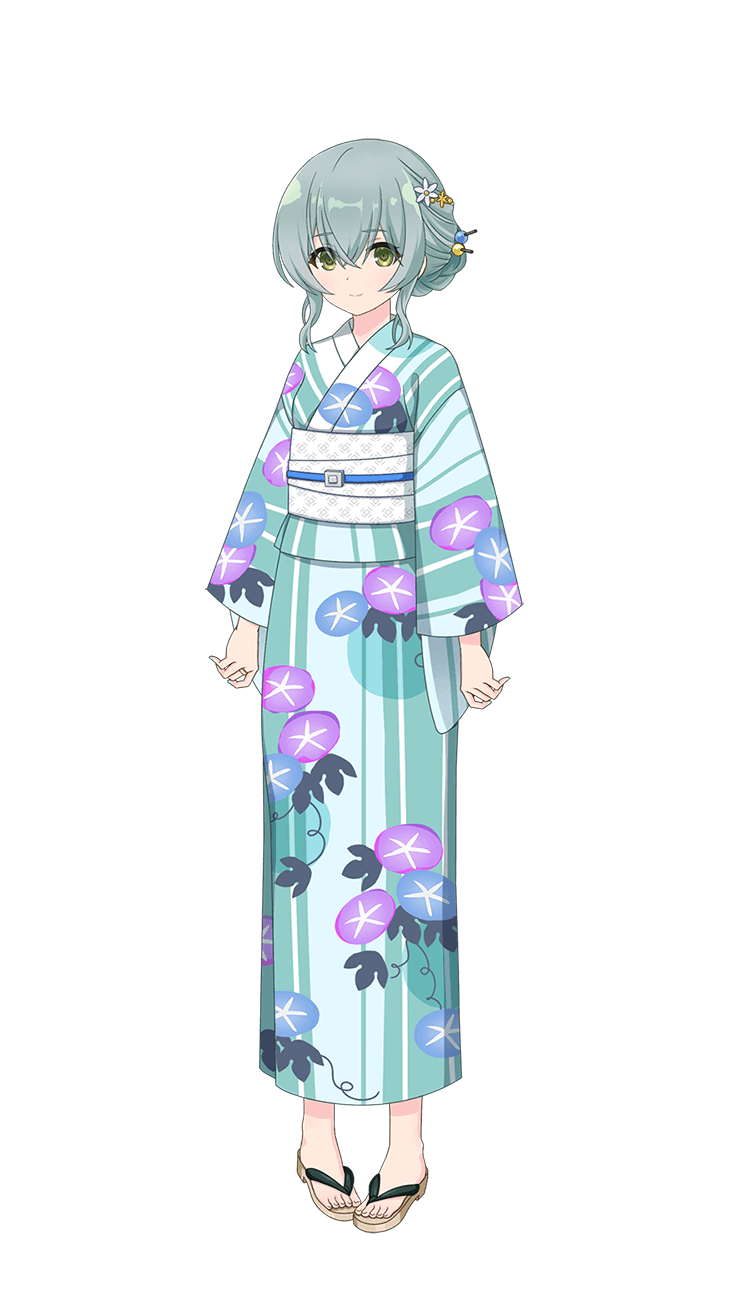 特殊範囲攻撃衣装 土岐紅巴/涼風の浴衣