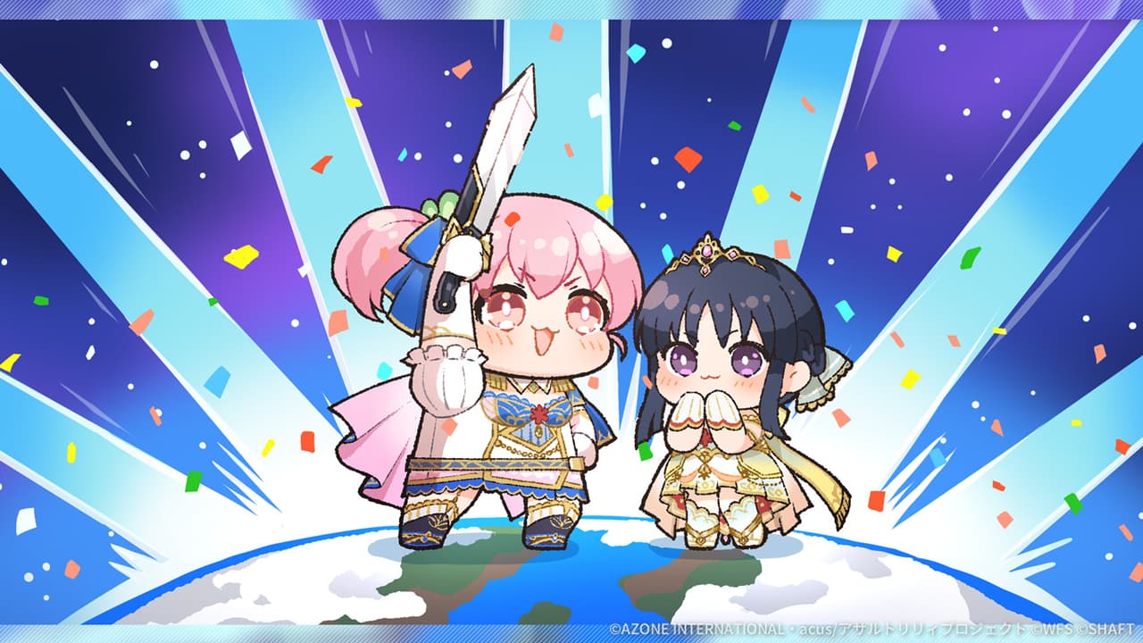 4周年カウントダウンイラスト「あと1日」【回復メモリア】