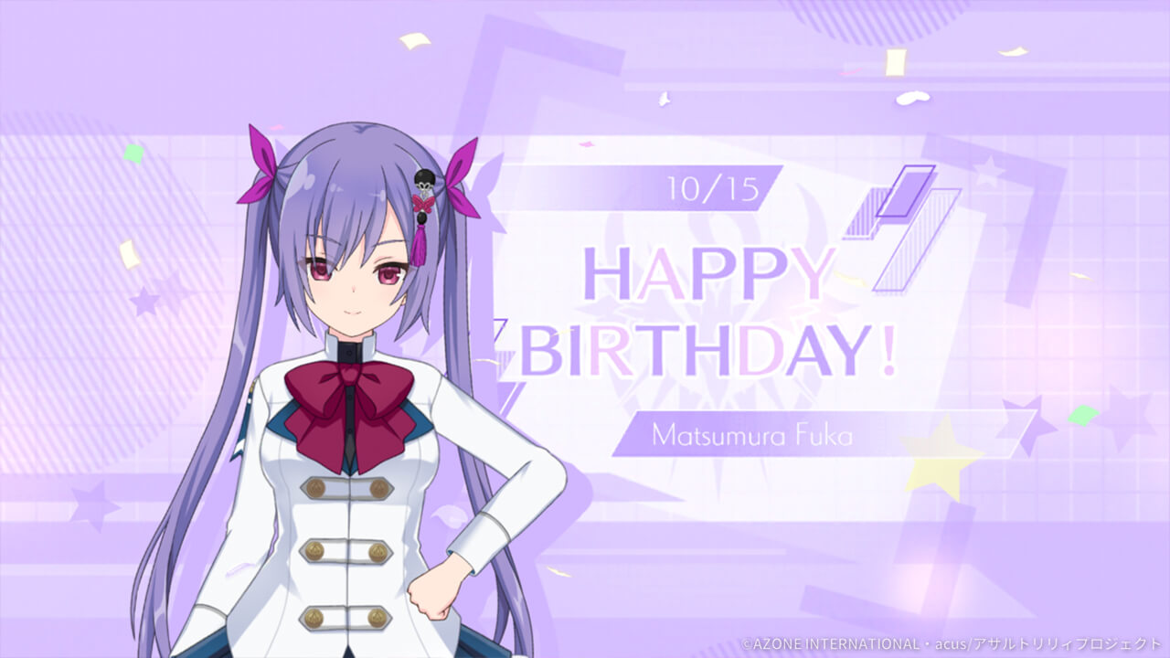 優珂誕生日2023 回復★5メモリア