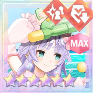 回復★6メモリア 狙い撃ちサマーブルー (超覚醒/回復)
