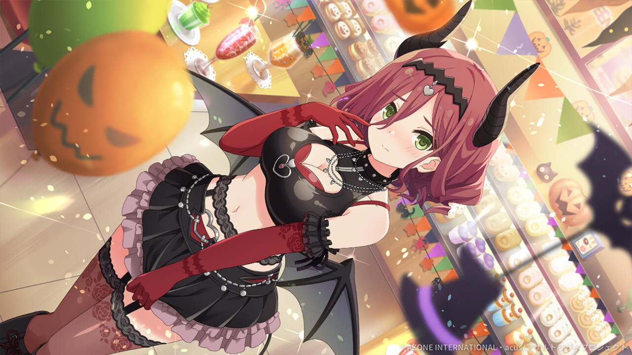 どきどきデビル (覚醒/前衛) 通常範囲攻撃★6メモリア