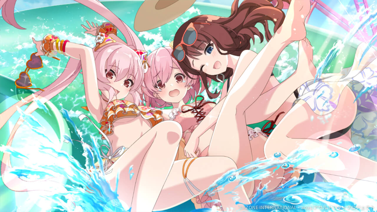 夏色スライダー 通常範囲攻撃★6メモリア