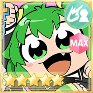 通常単体攻撃★5メモリア スミレEndingCard