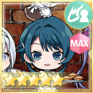 通常単体攻撃★5メモリア チーズタルトをエレンスゲのみんなとともに