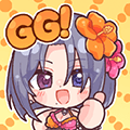 賀川蒔菜スタンプ GG！